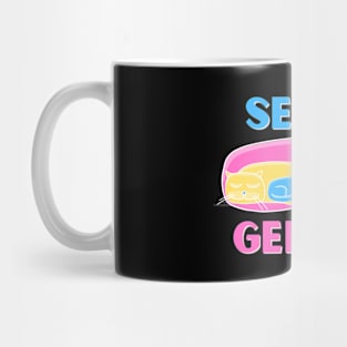 See No Gender - Pan Flag Mug